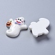Halloween Theme Opaque Resin Cabochons RESI-D0003-06-2