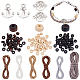 PandaHall Wrap Bracelets Kit for Men Women DIY-PH0009-18-1