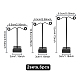 Acrylic Earring Display Stand Sets EDIS-WH0005-12-2