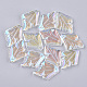 Colgantes de cristal transparente GGLA-S043-02-1