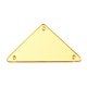 Triángulo acrílico espejo coser en pedrería MACR-G065-02C-05-1