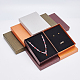 Python Pattern Cardboard Jewelry Set Boxes CBOX-AR0001-008-7
