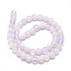 Chapelets de perles d'opalite G-L557-42-6mm-3