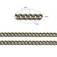 Brass Twisted Chains X-CHC010Y-AB-3