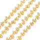 Handmade Brass Beaded Chains CHC-I006-02G-1