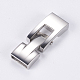 304 Stainless Steel Snap Lock Clasps STAS-G163-05P-2
