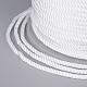 Poliéster cordón de milán para hacer artesanías de joyería diy OCOR-F011-D20-3