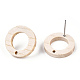 Risultati di orecchini a bottone in legno di frassino EJEW-N017-011V-3