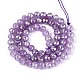Anlaufschutz-Glasperlenstränge mit galvanischer Beschichtung&nbsp;GLAA-N064-6mm-02-2