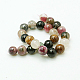 Natural Tourmaline Beads strands G-C076-10mm-10-3