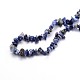 Natural Sodalite Chips Beads Strands G-O049-A-08-3