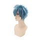 Короткие синие аниме косплей парики OHAR-I015-15-3