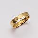 Simple Design Brass Cubic Zirconia Finger Rings For Women RJEW-BB13324-6-3