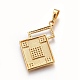 Brass Micro Pave Cubic Zirconia Jewelry Sets SJEW-F189-07G-3