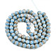 Выпечка окрашенные стеклянные бусины пряди DGLA-N008-10mm-06-3