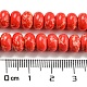 Fili di perline tinti di diaspro imperiale sintetico G-D077-E01-01G-5