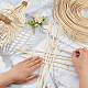 Holz gewebte Materialien&nbsp;DIY-WH0578-45-3