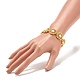 Bracelet lien fleur perle coquillage BJEW-JB08084-01-3