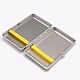 Shining Rectangle Alloy Cigarette Cases AJEW-L015-03-3