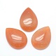 Natural Red Aventurine Cabochons G-P393-G13-1