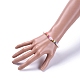 Handmade Polymer Clay Heishi Beads Stretch Bracelets BJEW-JB05089-01-4
