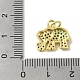 Подвески из настоящей 18-каратной позолоченной латуни с фианитами KK-M283-02B-02-3