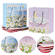 Nbeads 24Pcs 4 Styles Paper Gift Bags with Polyester Handles CARB-NB0001-13-4