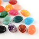 Teardrop Imitation Gemstone Acrylic Beads OACR-R042-M-1