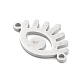 304 Stainless Steel Hollow Connector Charms STAS-P332-06P-2