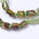 Naturelles grenat vert brins de perles G-F568-177-3