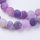 Natural Weathered Agate Beads Strands X-G-G589-8mm-06-5