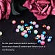 Perline acriliche imitazione perla pandahall elite OACR-PH0001-10-7