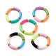 Ensembles de bracelets de perles acryliques opaques BJEW-JB06513-1