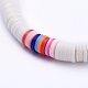 Handmade Polymer Clay Heishi Beaded Choker Necklaces NJEW-JN02722-03-2