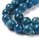 Natural Apatite Beads Strands G-R446-8mm-11-4