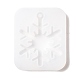 Thème de noël bricolage pendentif flocon de neige moules en silicone DIY-F114-30-3