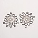 Flower Iron Filigree Joiners IFIN-O010-34-2