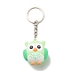4Pcs PVC Cartoon Owl Keychain KEYC-JKC00356-2