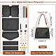 Kit de fabrication de sac à main en simili cuir diy DIY-WH0401-69C-2