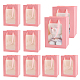 PandaHall Pink Gift Bags CARB-WH0015-01B-7