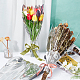 Chgcraft 200 Stück 2 Größen opp Plastikblumenstraußbeutel Plastikverpackungsbeutel Blumenstraußhülle für Hochzeit AJEW-CA0002-67-4