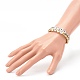 Unisex Acrylic Beads Stretch Bracelets Sets BJEW-JB06319-3