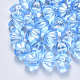 Transparent Spray Painted Glass Beads GLAA-S190-005A-02-1