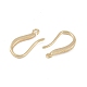 Ganci di orecchini in ottone&nbsp;KK-U008-05G-2