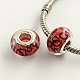 Large Hole Resin European Beads OPDL-Q128-18-2