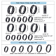 Unicraftale 22Pcs 22 Style 201 & 304 Stainless Steel Grooved Finger Ring Settings STAS-UN0044-14-4