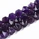 Natural Amethyst Beads Strands G-R448-10mm-07-1