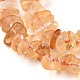 Chapelets de perles de citrine naturelle X-G-F666-03-3