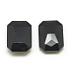 Cabujones de cristal con rhinestone RGLA-T079-4x6mm-02-2