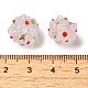 Perles vernissées manuelles&nbsp;LAMP-B025-03A-05-3